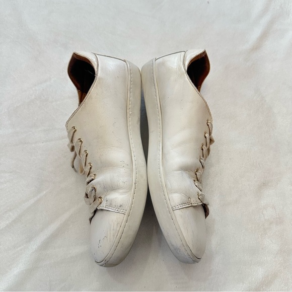 Sezane Cream Women's Jack Trainer Sneakers Size 41EU - Picture 13 of 14